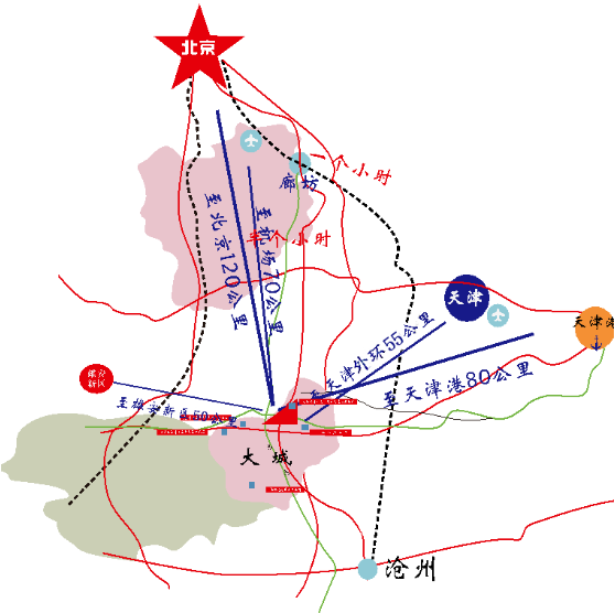 集團全力助推河北廊坊大城縣委托招商引資，招大引強賦能高質量發展